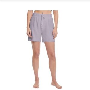 Sage Women’s French Terry Lilac Shorts Size XL NWT